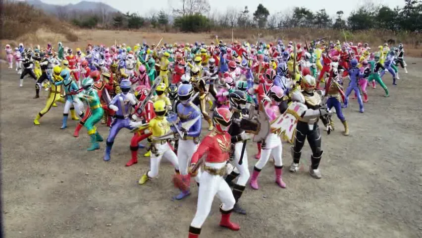 Every Power Ranger - ever.